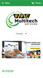 Mobile Screenshot of multitechservices.ca