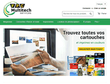 Tablet Screenshot of multitechservices.ca